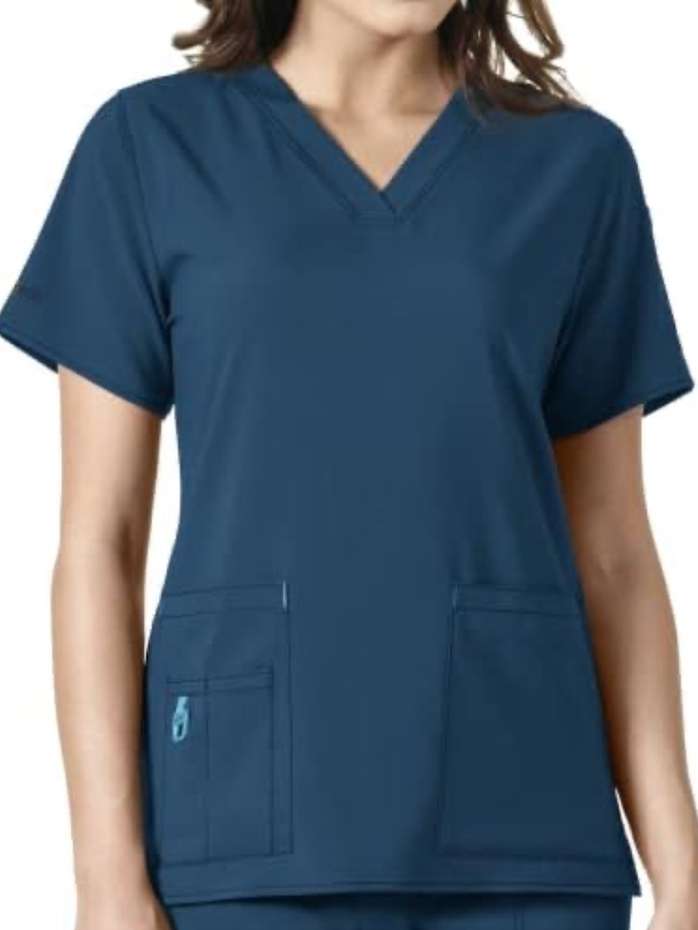 Carhartt | Women’s Scrub Force Pocket Modern Fit V-Neck D Ring Caribbean Teal 3x
